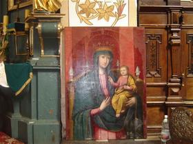 Konserwacja cudownego obrazu Matki Bożej Szczyrzyckiej