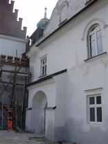 Prace remontowe nad kompleksem klasztornym
