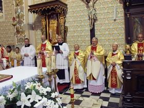 Uroczystość benedykcji opata w Szczyrzycu