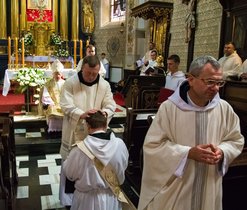 Święcenia kapłańskie o. Fidelisa Robert Kaliciak OCist