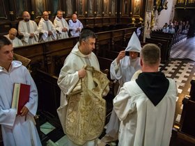 Święcenia kapłańskie o. Fidelisa Robert Kaliciak OCist