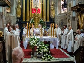 Święcenia kapłańskie o. Fidelisa Robert Kaliciak OCist