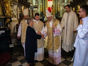 Święcenia kapłańskie o. Fidelisa Robert Kaliciak OCist