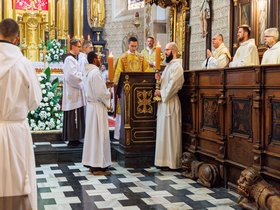 Śświęcenia diakonatu fr  Rafała