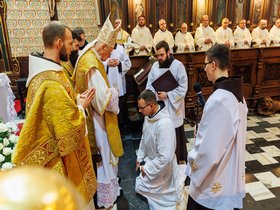 Śświęcenia diakonatu fr  Rafała