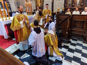 Śświęcenia diakonatu fr  Rafała