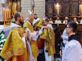 Śświęcenia diakonatu fr  Rafała