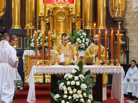 Śświęcenia diakonatu fr  Rafała