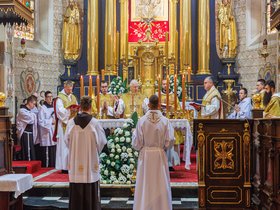 Śświęcenia diakonatu fr  Rafała