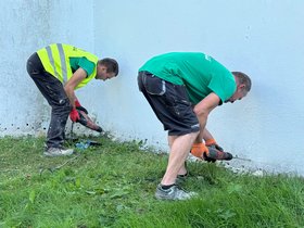 Zima za pasem,a roboty z zapasem